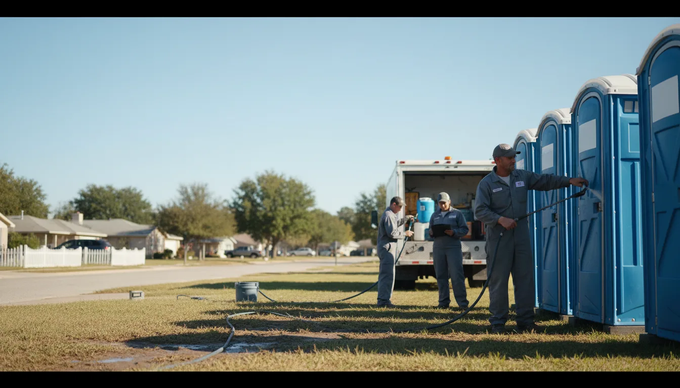 Long-Term Portable Toilet Rental in Langtry, TX near me